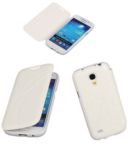 Bestcases Wit TPU Booktype Motief Hoesje Samsung Galaxy S4 mini Bestcases Wit TPU Booktype Motief Hoesje Samsung Galaxy S4 mini
