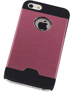 Lichte Aluminium Hardcase iPhone 5/5S Roze Lichte Aluminium Hardcase iPhone 5/5S Roze