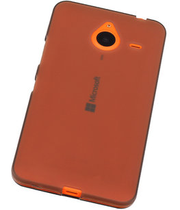 Hoesje voor Microsoft Lumia 640 XL TPU Transparant Grijs