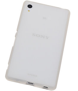 Hoesje voor Sony Xperia Z4/Z3 Plus TPU Transparant Wit
