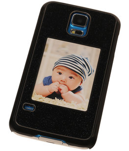 Fotolijst Backcover Hardcase Galaxy S5 Neo Zwart