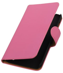 Hoesje voor Huawei Y625 - Effen Roze Booktype Wallet