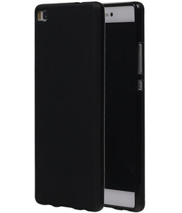 Hoesje voor Huawei Ascend P8 TPU Zwart Hoesje voor Huawei Ascend P8 TPU Zwart