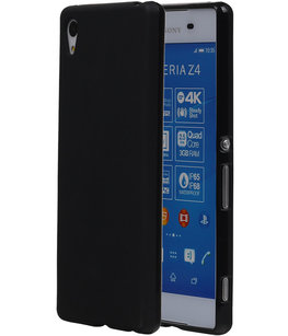 Hoesje voor Sony Xperia Z4 TPU Zwart