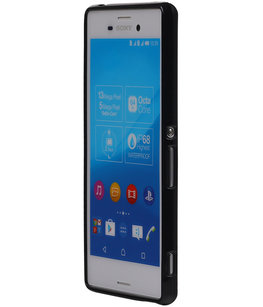 Hoesje voor Sony Xperia C4 TPU Zwart