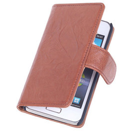 BestCases Bruin Echt Leer Booktype Samsung Galaxy S Duos S7562 BestCases Bruin Echt Leer Booktype Samsung Galaxy S Duos S7562