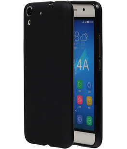 Hoesje voor Huawei Honor Y6 / 4a TPU Zwart Hoesje voor Huawei Honor Y6 / 4a TPU Zwart