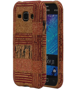 Kurk Design TPU Cover Case voor Hoesje voor Samsung Galaxy J1 2015 Model D Kurk Design TPU Cover Case voor Hoesje voor Samsung Galaxy J1 2015 Model D
