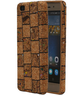 Kurk Design TPU Cover Case voor Hoesje voor Huawei P8 Lite Model B