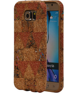 Kurk Design TPU Cover Case voor Hoesje voor Samsung Galaxy S6 Model C Kurk Design TPU Cover Case voor Hoesje voor Samsung Galaxy S6 Model C