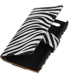 Hoesje voor Sony Xperia Z4 Compact Zebra Bookstyle Wallet