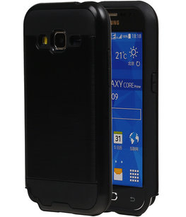 Zwart Bestcases Tough Armor TPU Back Cover Hoesje voor Samsung Galaxy Core Prime Zwart Bestcases Tough Armor TPU Back Cover Hoesje voor Samsung Galaxy Core Prime