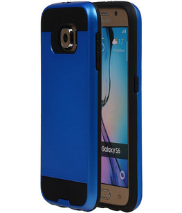 Blauw BestCases Tough Armor TPU back cover voor Hoesje voor Samsung Galaxy S6 Blauw BestCases Tough Armor TPU back cover voor Hoesje voor Samsung Galaxy S6