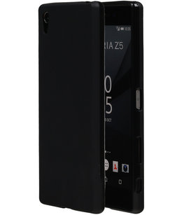 Hoesje voor Sony Xperia Z5 Premium TPU Zwart Hoesje voor Sony Xperia Z5 Premium TPU Zwart