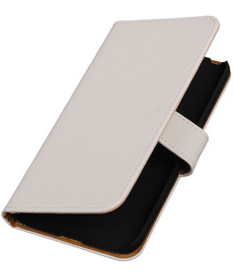 Wit Effen booktype cover voor Hoesje voor LG G5 Wit Effen booktype cover voor Hoesje voor LG G5