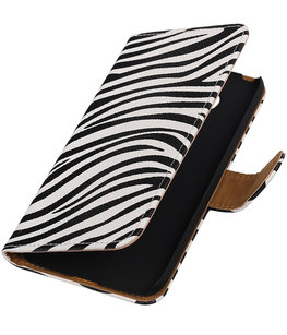 Zebra booktype cover voor Hoesje voor LG G5 Zebra booktype cover voor Hoesje voor LG G5