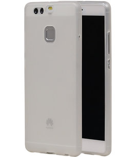 Hoesje voor Huawei P9 TPU Transparant Wit Hoesje voor Huawei P9 TPU Transparant Wit