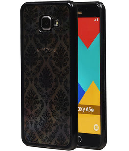 Zwart Brocant TPU back case cover voor Hoesje voor Samsung Galaxy A5 (2016)