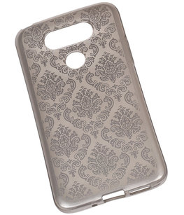 Zilver Brocant TPU back case cover voor Hoesje voor LG G5 Zilver Brocant TPU back case cover voor Hoesje voor LG G5