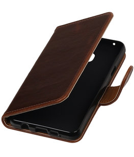 Mocca Pull-Up PU booktype wallet cover voor Hoesje voor Samsung Galaxy A3 2016 Mocca Pull-Up PU booktype wallet cover voor Hoesje voor Samsung Galaxy A3 2016