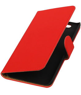 Hoesje voor Huawei Nexus 6P - Rood Bookstyle Wallet Hoesje voor Huawei Nexus 6P - Rood Bookstyle Wallet