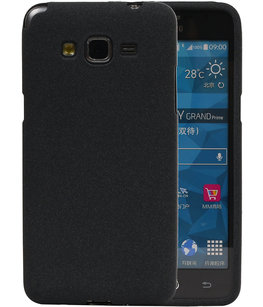 Zwart Zand TPU back case cover voor Hoesje voor Samsung Galaxy Grand Prime