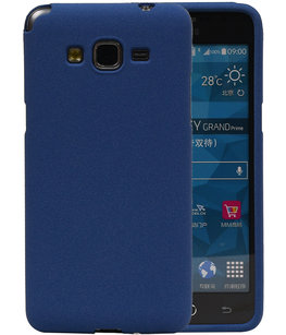 Blauw Zand TPU back case cover voor Hoesje voor Samsung Galaxy Grand Prime