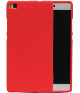 Rood Zand TPU back case cover voor Hoesje voor Huawei P8 Rood Zand TPU back case cover voor Hoesje voor Huawei P8