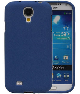 Blauw Zand TPU back case cover voor Hoesje voor Samsung Galaxy S4 I9500 Blauw Zand TPU back case cover voor Hoesje voor Samsung Galaxy S4 I9500