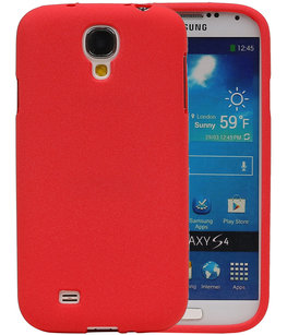 Rood Zand TPU back case cover voor Hoesje voor Samsung Galaxy S4 I9500 Rood Zand TPU back case cover voor Hoesje voor Samsung Galaxy S4 I9500
