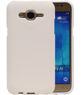 Wit Zand TPU back case cover voor Hoesje voor Samsung Galaxy J5 2015