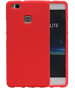 Rood Zand TPU back case cover voor Hoesje voor Huawei P9 Lite
