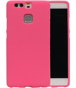 Roze Zand TPU back case cover voor Hoesje voor Huawei P9 Roze Zand TPU back case cover voor Hoesje voor Huawei P9