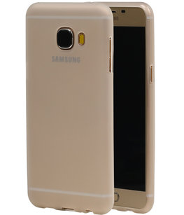 Hoesje voor Samsung Galaxy C5 TPU Transparant Wit