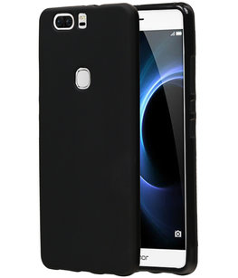 Hoesje voor Huawei Honor V8 TPU Back Cover  Zwart