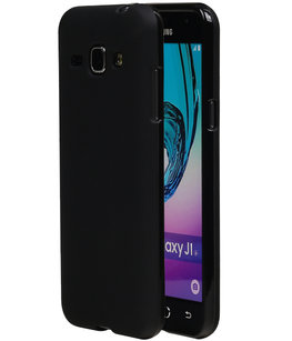Hoesje voor Samsung Galaxy J1 2016 TPU Cover Zwart