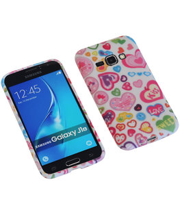 Kiss TPU back case cover voor Hoesje voor Samsung Galaxy J1 2016