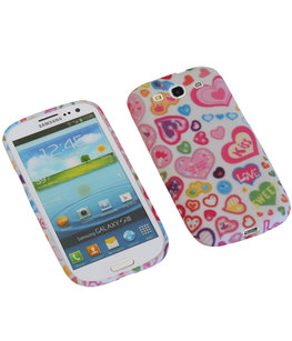 Kiss TPU back case cover voor Hoesje voor Samsung Galaxy S3 I9300
