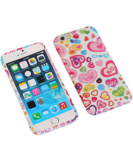 Kiss TPU back case cover voor Hoesje voor Apple iPhone 6 / 6s Kiss TPU back case cover voor Hoesje voor Apple iPhone 6 / 6s