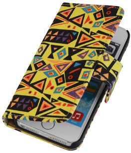 Abstract booktype wallet cover voor Hoesje voor Apple iPhone 5 / 5s / SE Abstract booktype wallet cover voor Hoesje voor Apple iPhone 5 / 5s / SE