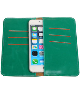Universele Groen Pull-up Large Pu portemonnee wallet Universele Groen Pull-up Large Pu portemonnee wallet