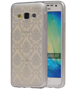 Zilver Brocant TPU back case cover voor Hoesje voor Samsung Galaxy A5 2015