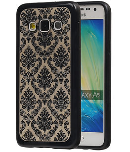 Zwart Brocant TPU back case cover voor Hoesje voor Samsung Galaxy A5 2015