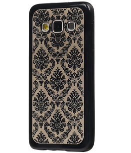 Zwart Brocant TPU back case cover voor Hoesje voor Samsung Galaxy C5