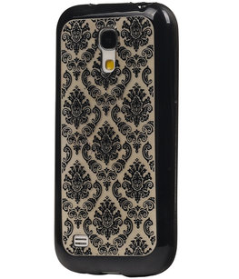 Zwart Brocant TPU back case cover voor Hoesje voor Samsung Galaxy S5 Mini