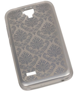 Zilver Brocant TPU back case cover voor Hoesje voor Huawei Y560 / Y5 Zilver Brocant TPU back case cover voor Hoesje voor Huawei Y560 / Y5