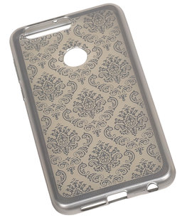 Zwart Brocant TPU back case cover voor Hoesje voor Huawei Honor 8