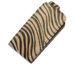 Grijs Zebra Classic Flip case voor Hoesje voor Samsung Galaxy S4 I9500 Grijs Zebra Classic Flip case voor Hoesje voor Samsung Galaxy S4 I9500