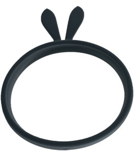 Bumper Konijn Frame Case - Zwart