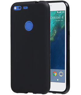 Hoesje voor Google Pixel XL TPU back case Zwart